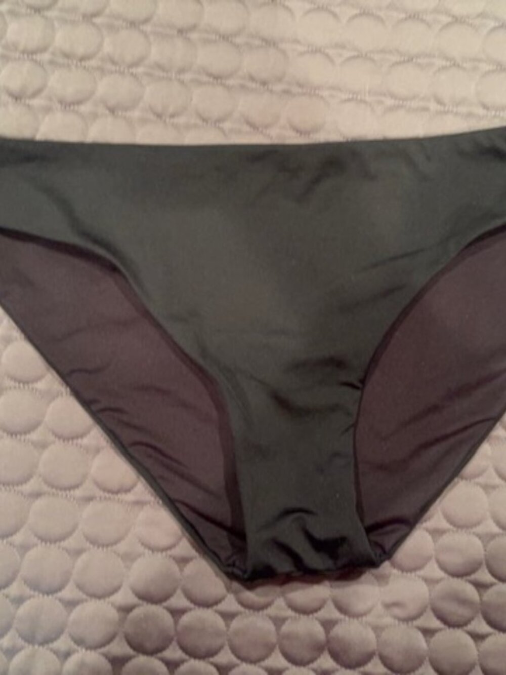 LAUNDRY Black Swim Bikini Bottom Preloved Excellent Condition Size Medium